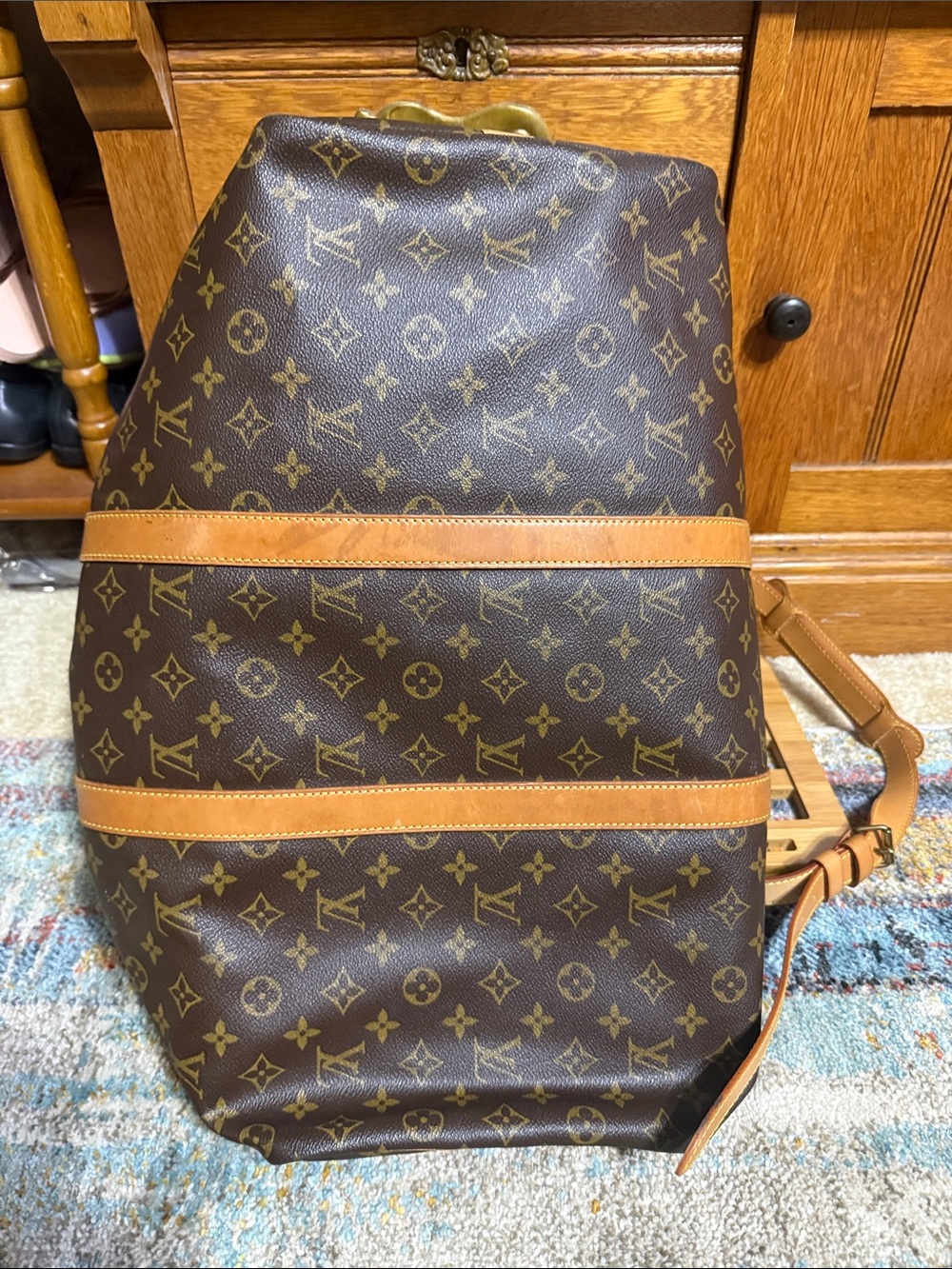 Louis Vuitton Brown Monogram bandolier 55 - Picture 10 of 10